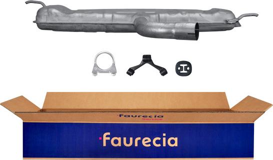 Faurecia FS80503 - Глушник вихлопних газів кінцевий avtolavka.club