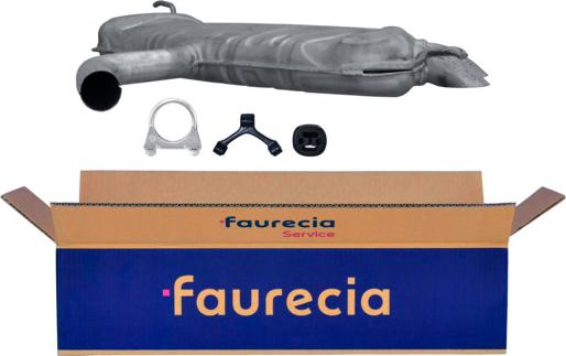 Faurecia FS80520 - Глушник вихлопних газів кінцевий avtolavka.club