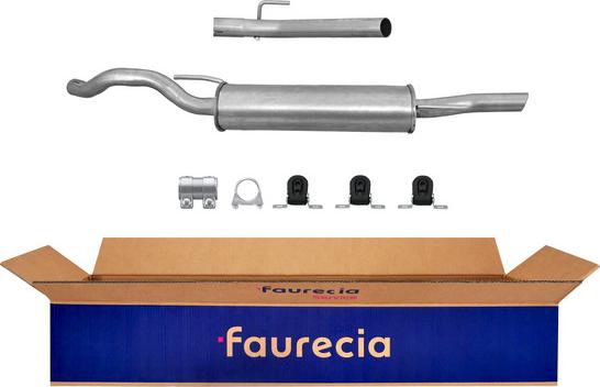Faurecia FS80117 - Глушник вихлопних газів кінцевий avtolavka.club
