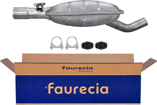 Faurecia FS80124 - Середній глушник вихлопних газів avtolavka.club