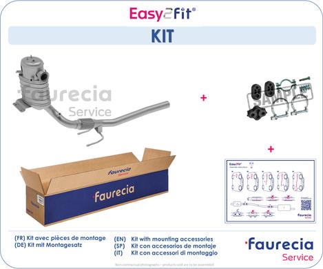 Faurecia FS80847F - Сажі / частковий фільтр, система вихлопу ОГ avtolavka.club