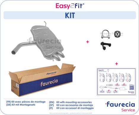 Faurecia FS80365 - Глушник вихлопних газів кінцевий avtolavka.club