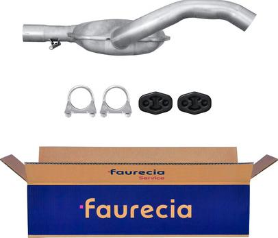Faurecia FS80265 - Середній глушник вихлопних газів avtolavka.club
