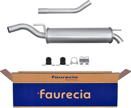 Faurecia FS80232 - Глушник вихлопних газів кінцевий avtolavka.club
