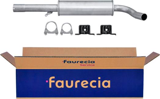 Faurecia FS80225 - Середній глушник вихлопних газів avtolavka.club