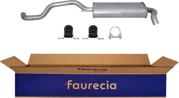 Faurecia FS80220 - Глушник вихлопних газів кінцевий avtolavka.club