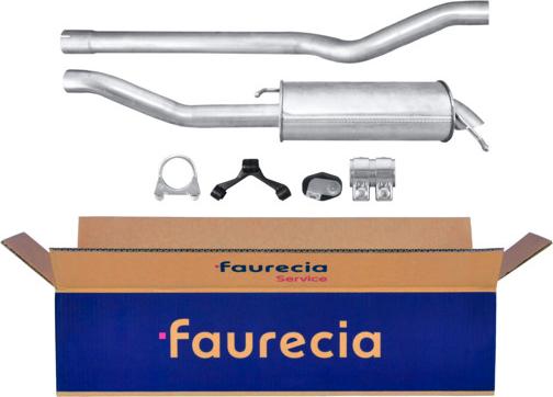 Faurecia FS80719 - Глушник вихлопних газів кінцевий avtolavka.club