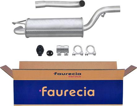 Faurecia FS30810 - Середній глушник вихлопних газів avtolavka.club