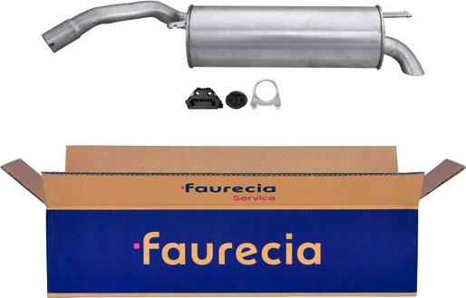 Faurecia FS25548 - Глушник вихлопних газів кінцевий avtolavka.club