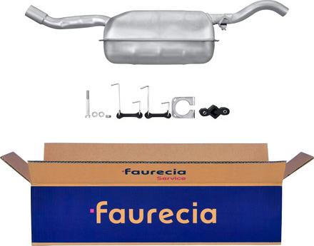 Faurecia FS25004 - Глушник вихлопних газів кінцевий avtolavka.club
