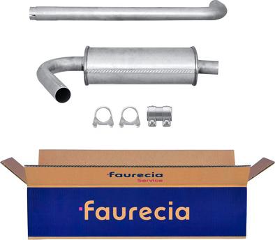 Faurecia FS25276 - Середній глушник вихлопних газів avtolavka.club