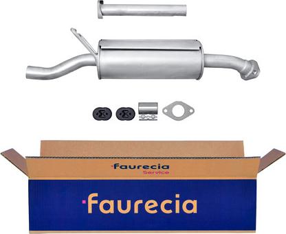 Faurecia FS27068 - Середній глушник вихлопних газів avtolavka.club
