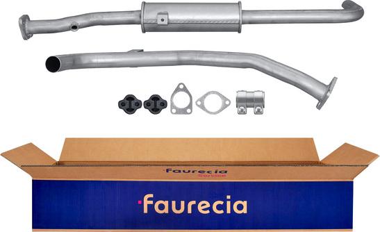 Faurecia FS75300 - Середній глушник вихлопних газів avtolavka.club