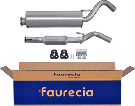 Faurecia FS75265 - Глушник вихлопних газів кінцевий avtolavka.club