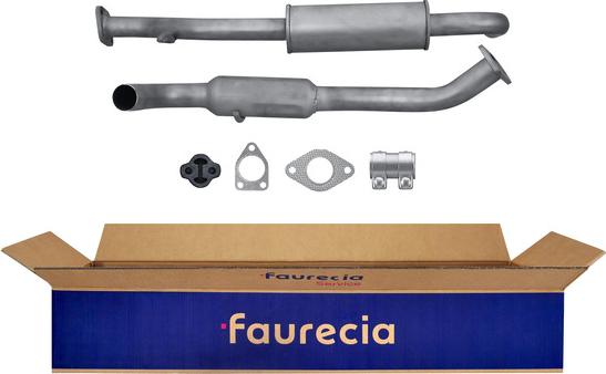 Faurecia FS75214 - Середній глушник вихлопних газів avtolavka.club