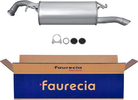 Faurecia FS70455 - Глушник вихлопних газів кінцевий avtolavka.club