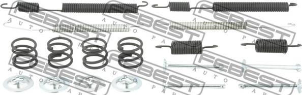 Febest 0804-S10XTR-KIT - Комплектуючі, гальмівна система avtolavka.club