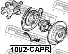 Febest 1082-CAPR - Маточина колеса avtolavka.club