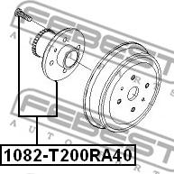 Febest 1082-T200RA40 - Маточина колеса avtolavka.club