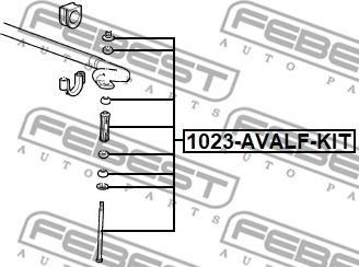 Febest 1023-AVALF-KIT - Тяга / стійка, стабілізатор avtolavka.club