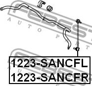 Febest 1223-SANCFL - Тяга / стійка, стабілізатор avtolavka.club