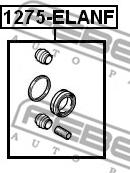 Febest 1275-ELANF - Ремкомплект, гальмівний супорт avtolavka.club