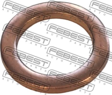 Febest 88430-081210C - Кільце ущільнювача, нарізна пробка мастилозливного отвору avtolavka.club