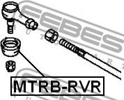 Febest MTRB-RVR - Ремкомплект, наконечник поперечної рульової тяги avtolavka.club