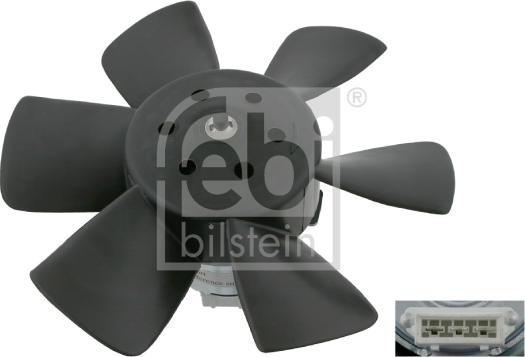 Febi Bilstein 06990 - Вентилятор, охолодження двигуна avtolavka.club