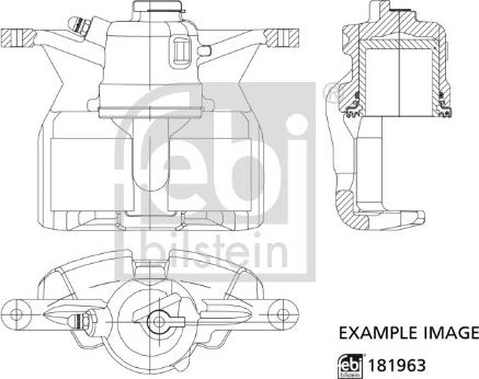 Febi Bilstein 181963 - Гальмівний супорт avtolavka.club