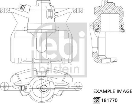 Febi Bilstein 181770 - Гальмівний супорт avtolavka.club