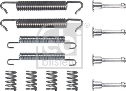 Febi Bilstein 182186 - Комплектуючі, барабанний гальмівний механізм avtolavka.club