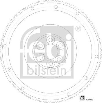 Febi Bilstein 178653 - Маховик avtolavka.club