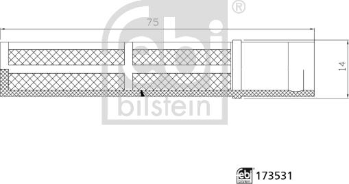 Febi Bilstein 173531 - Карбамідний фільтр avtolavka.club