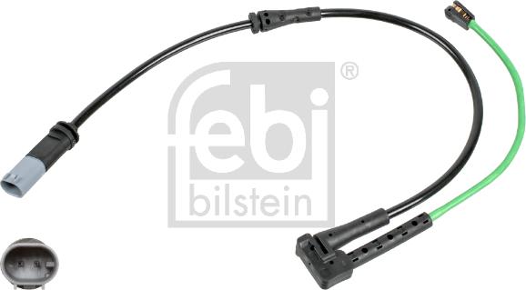 Febi Bilstein 173571 - Сигналізатор, знос гальмівних колодок avtolavka.club