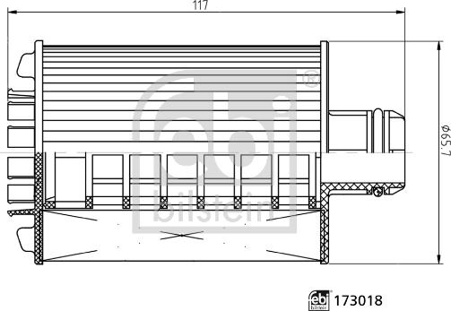 Febi Bilstein 173018 - Масляний фільтр avtolavka.club