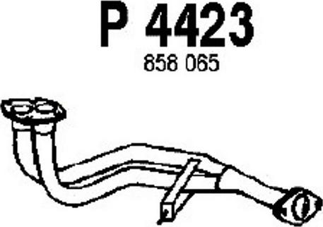 Fenno P4423 - Труба вихлопного газу avtolavka.club