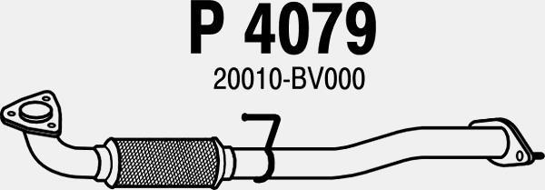 Fenno P4079 - Труба вихлопного газу avtolavka.club