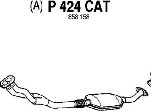 Fenno P424CAT - Каталізатор avtolavka.club