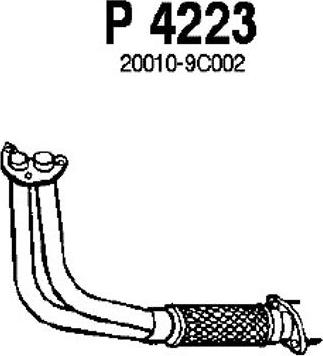Fenno P4223 - Труба вихлопного газу avtolavka.club