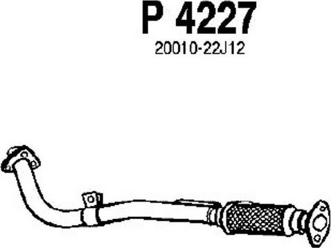 Fenno P4227 - Труба вихлопного газу avtolavka.club