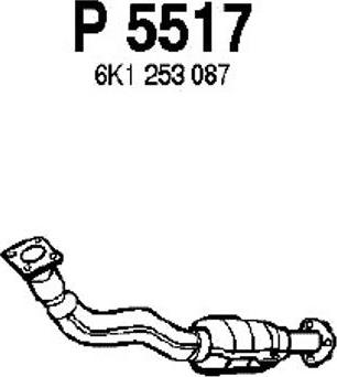 Fenno P5517 - Труба вихлопного газу avtolavka.club