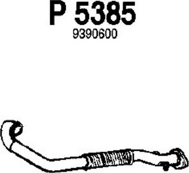 Fenno P5385 - Труба вихлопного газу avtolavka.club