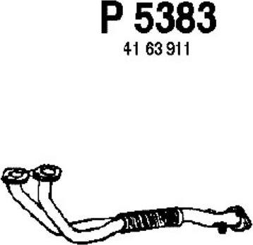 Fenno P5383 - Труба вихлопного газу avtolavka.club