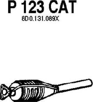 Fenno P123CAT - Каталізатор avtolavka.club