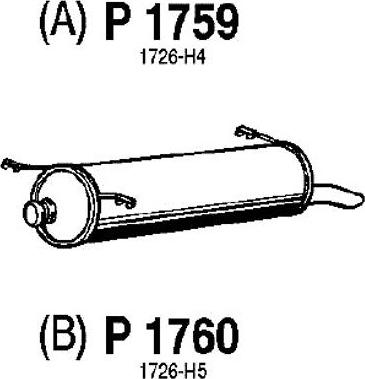 Fenno P1759 - Глушник вихлопних газів кінцевий avtolavka.club