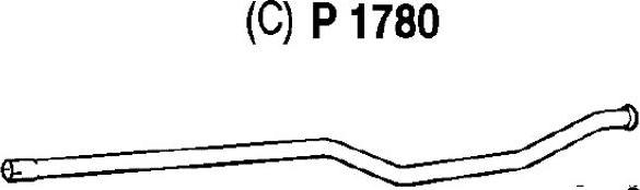 Fenno P1780 - Труба вихлопного газу avtolavka.club