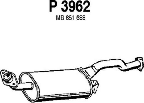 Fenno P3962 - Глушник вихлопних газів кінцевий avtolavka.club