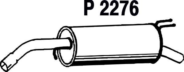 Fenno P2276 - Глушник вихлопних газів кінцевий avtolavka.club