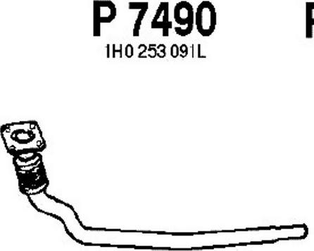 Fenno P7490 - Труба вихлопного газу avtolavka.club